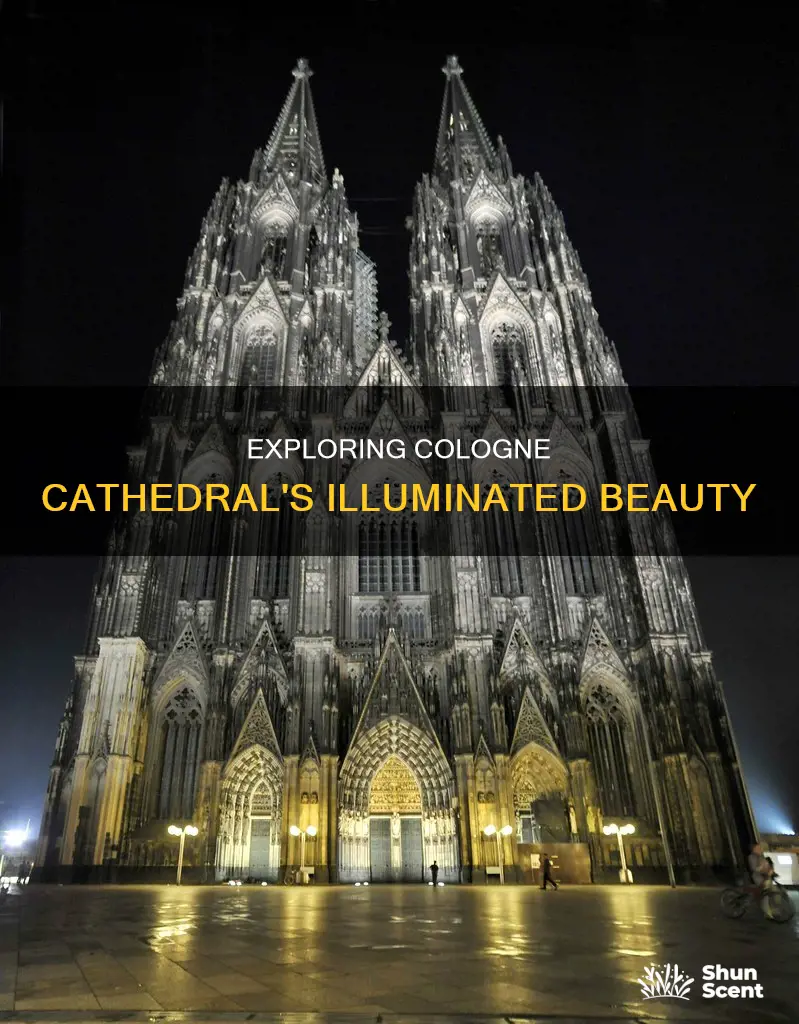 when does cologne cathedral light up