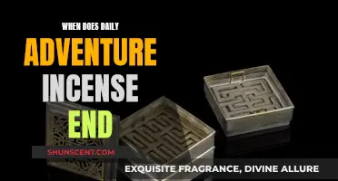 Adventure Incense: When Does the Adventure End?