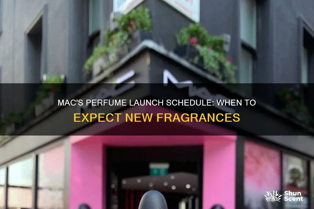 when does mac release their perfumes