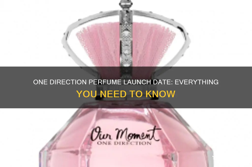 when does one direction perfume come out