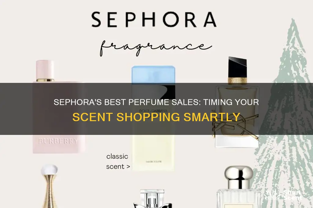 when does sephora have perfume sales