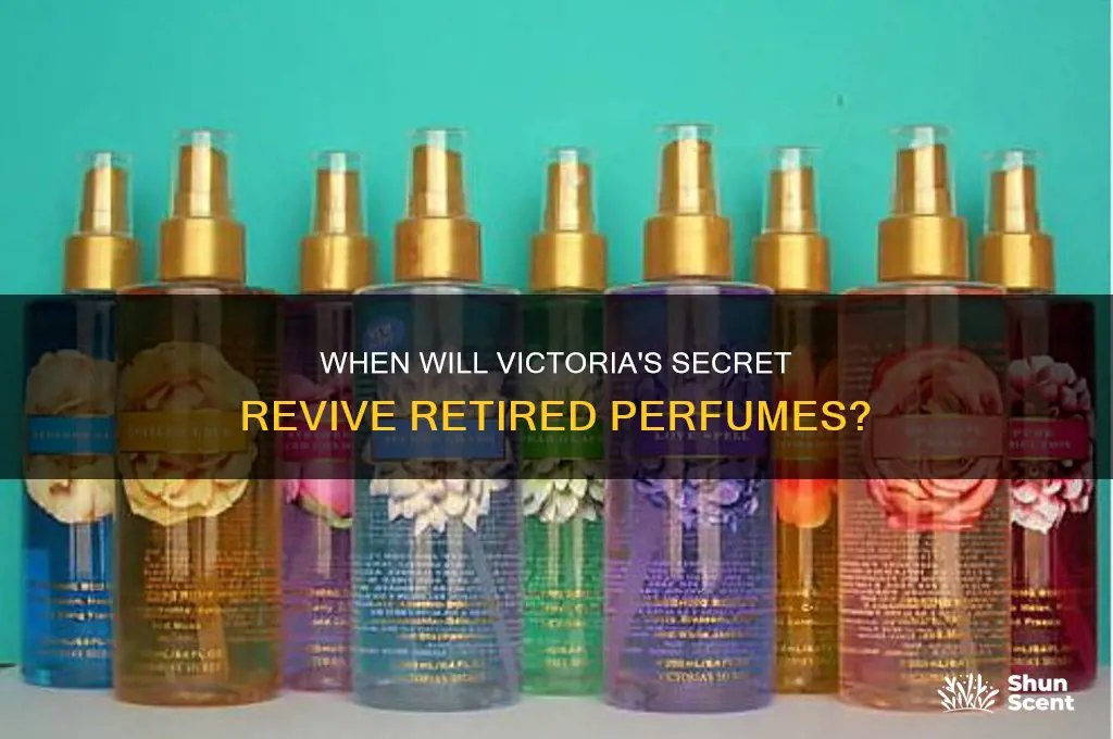 when does victoria secret bring back retired perfume