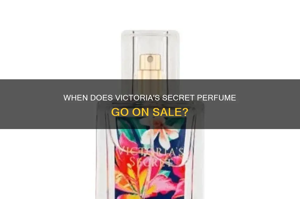 when does vs perfume go on sale