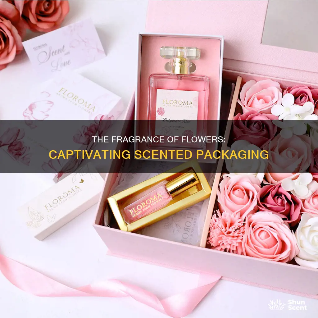 when fragrance flowery packaging