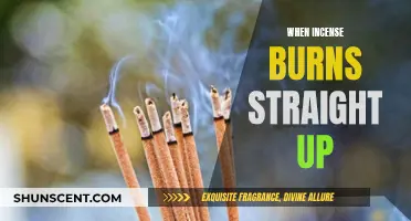Incense and Straight Up: What's the Reason?