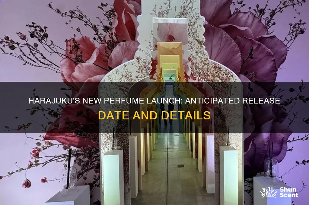 when is harajuku coming out with new perfume