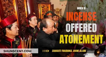 Incense Offerings: Atonement and Purification