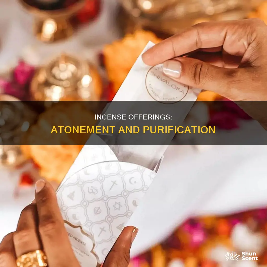 when is incense offered atonement
