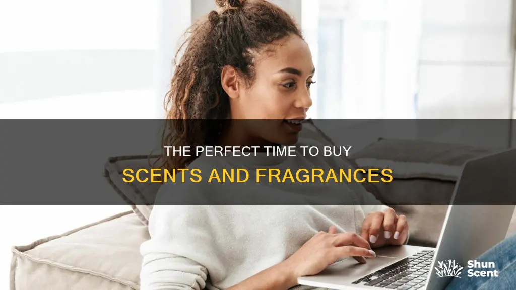 when is the best time to buy fragrances