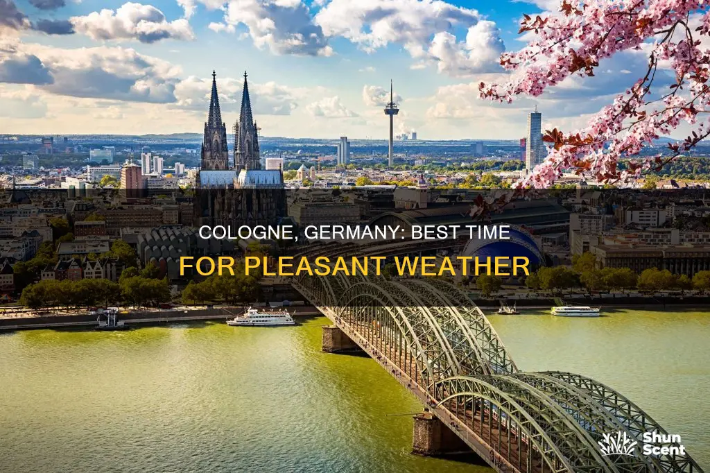 when is the best weather in cologne germany