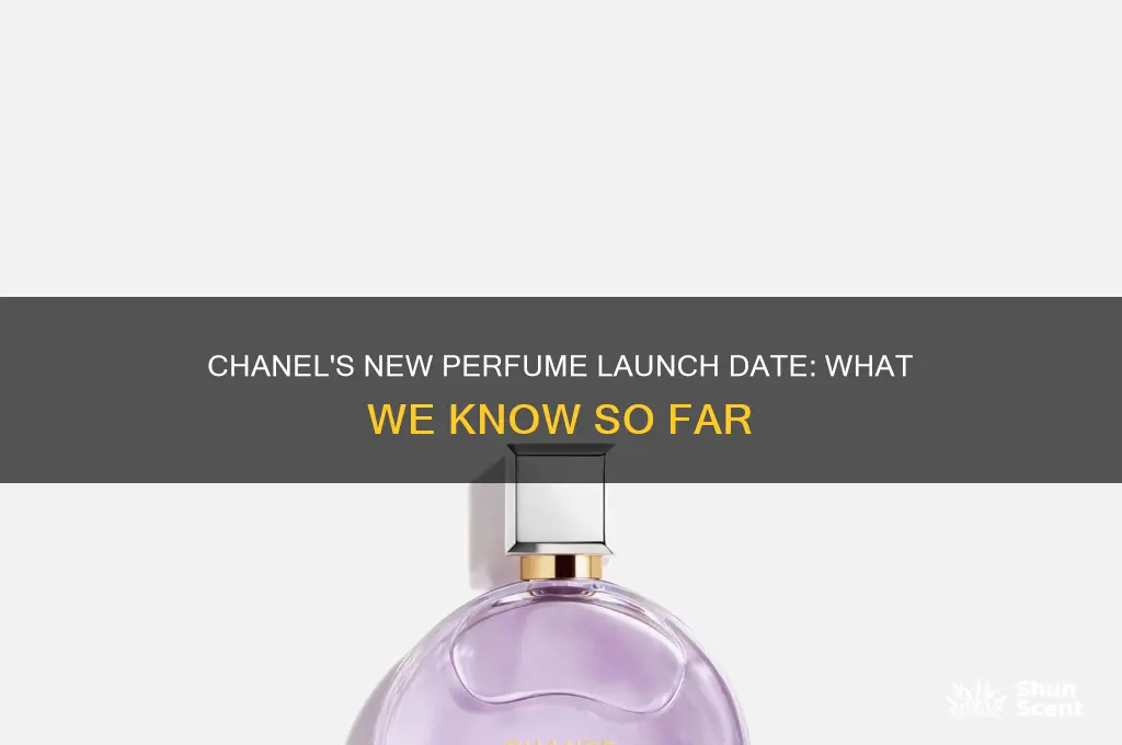 when is the new chanel perfume coming out