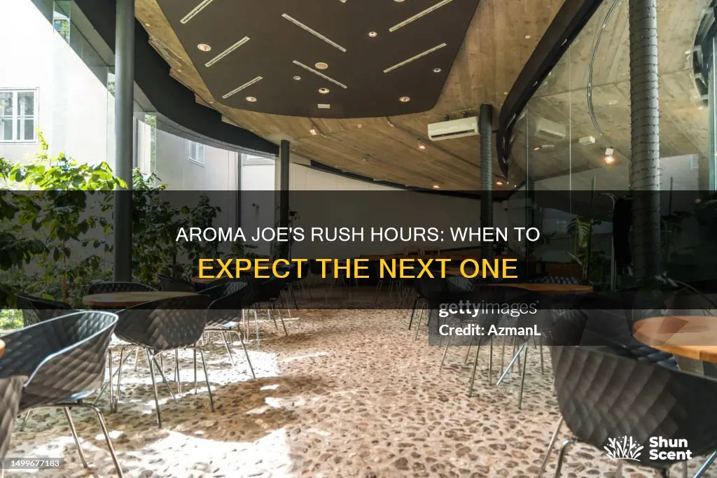 when is the next rush hour at aroma joes