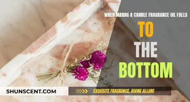 Candle-Making Conundrum: Fragrance Oil Sinks to the Bottom