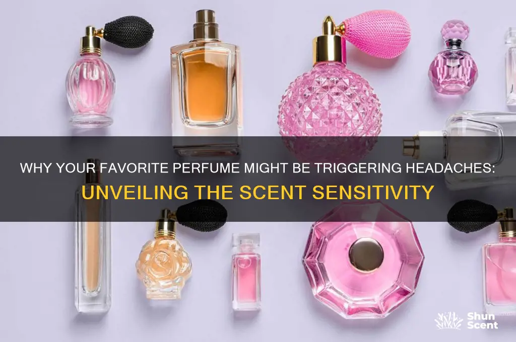 when perfume give you a headache