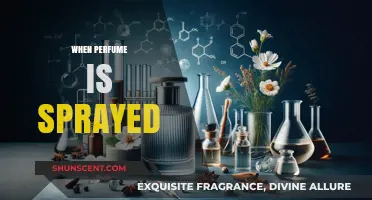 The Science and Art of When Perfume is Sprayed: A Fragrant Journey