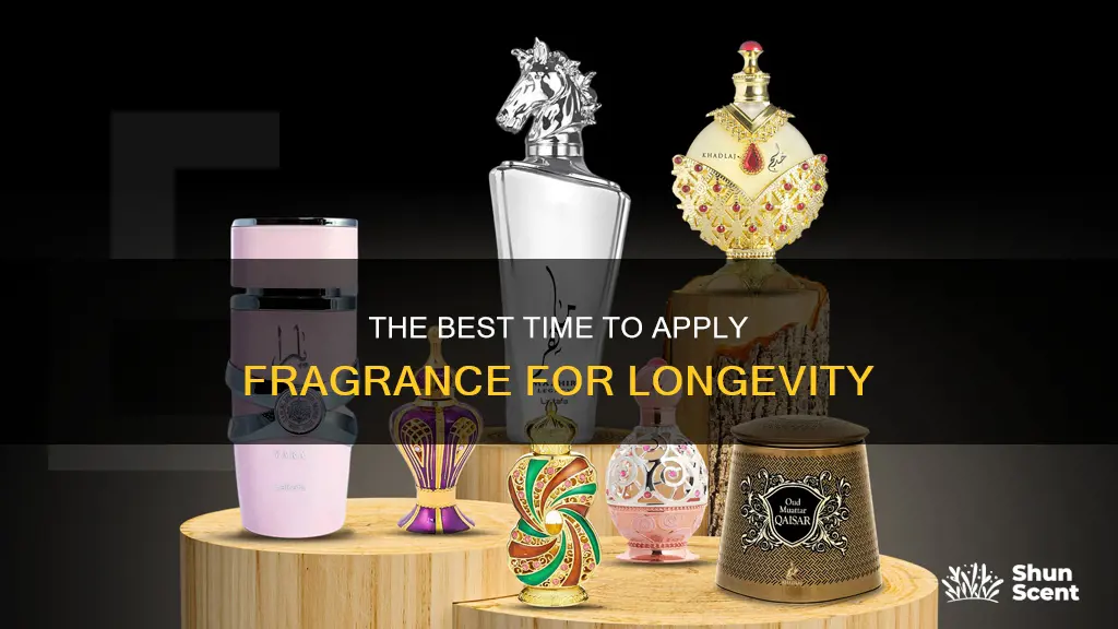 when should you apply fragrance