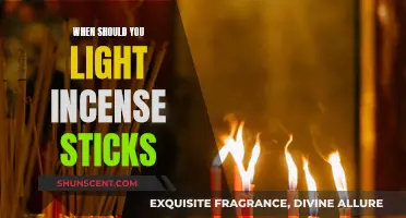 Incense Sticks: Best Times to Light Up