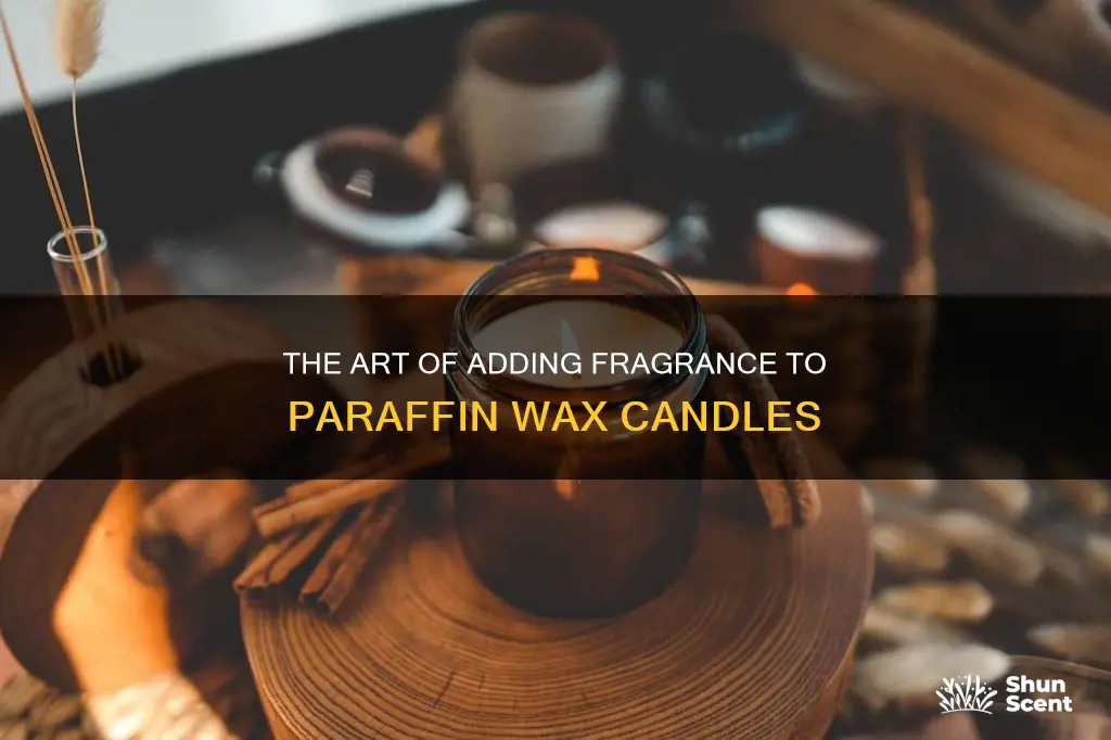 when to add candle fragrance for paraffin wax