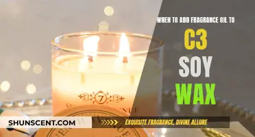C3 Soy Wax: Adding Fragrance Oil for Best Results