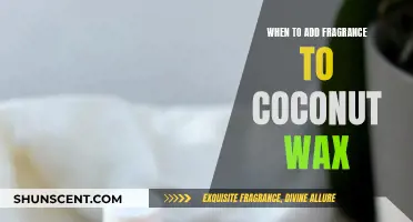 The Perfect Moment to Scent Coconut Wax