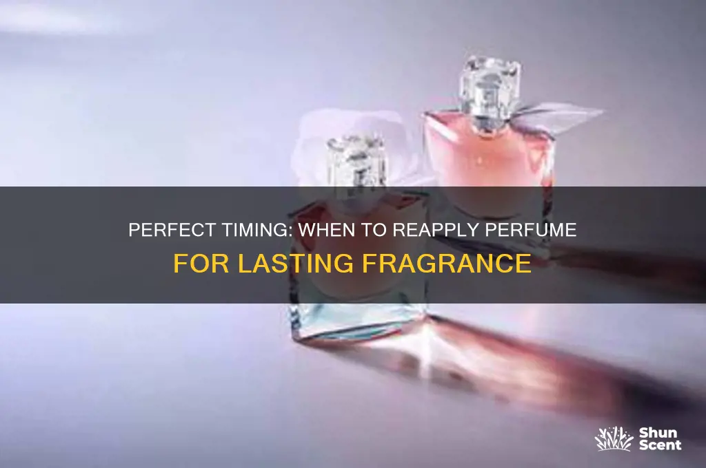 when to reapply perfume