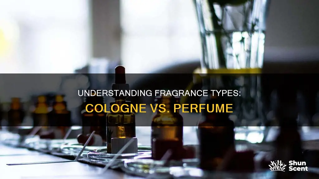 when to say cologne vs perfume