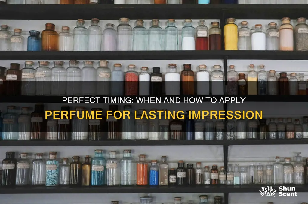 when to use a perfume