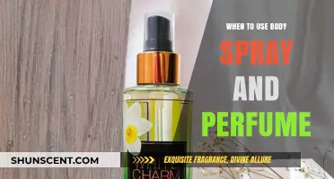 Body Spray vs. Perfume: When to Use Each for Freshness