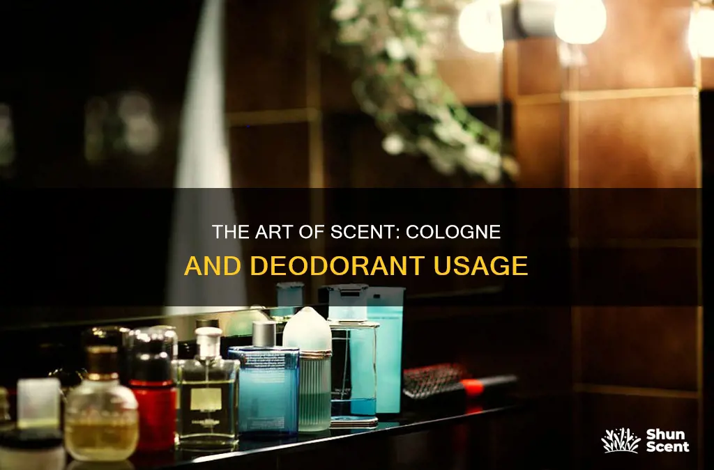 when to use cologne and deodorant