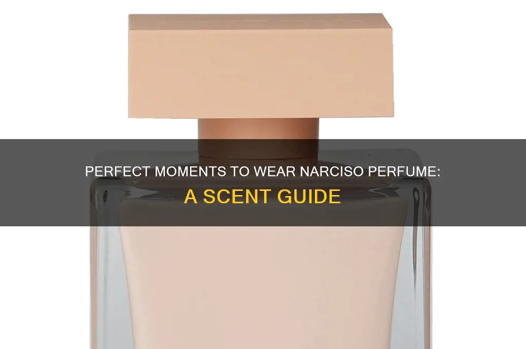 when to wear narciso perfume