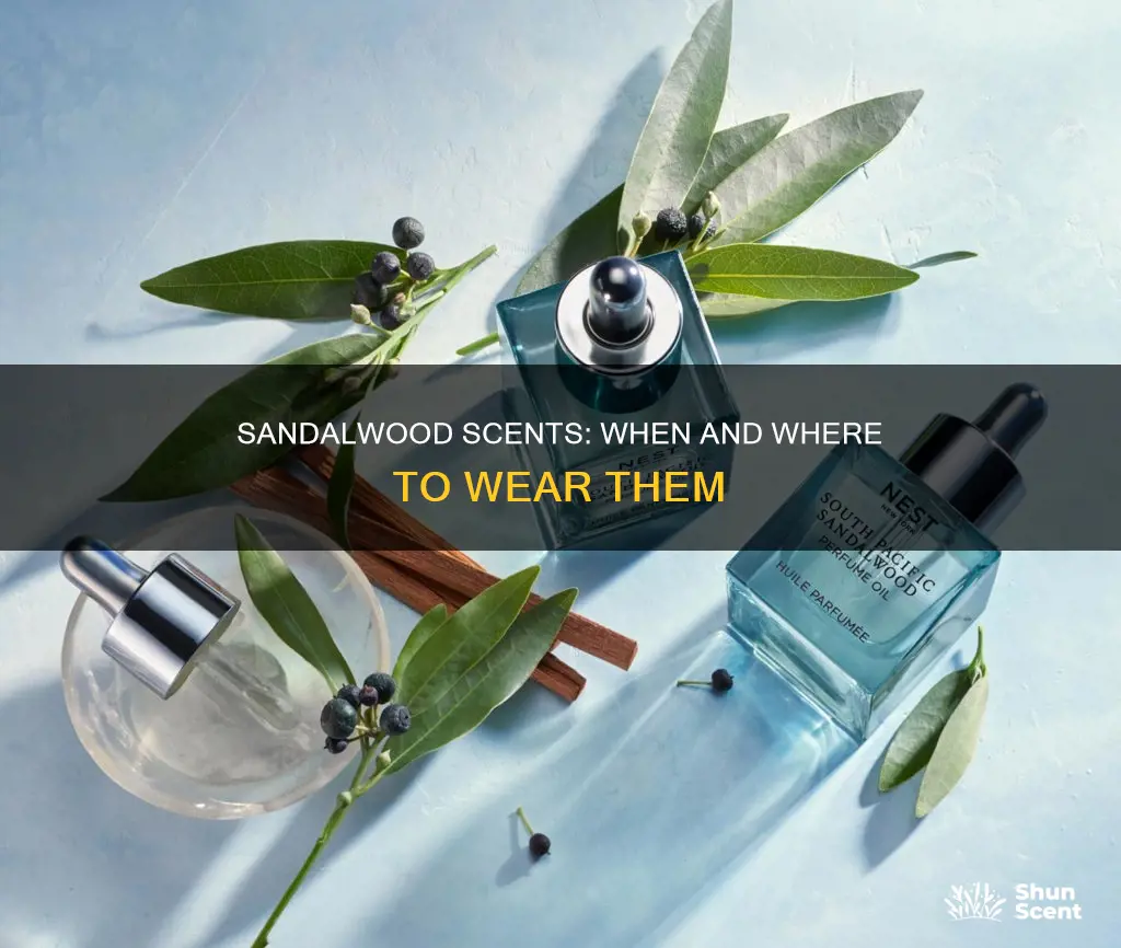 when to wear sandalwood cologne