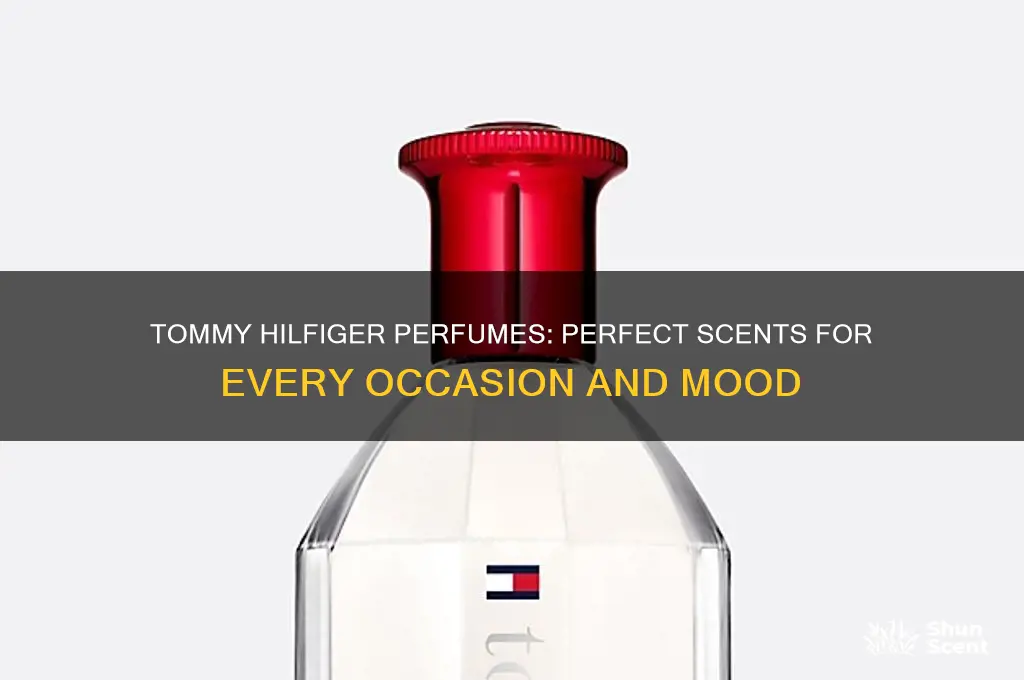 when to wear which perfume tommy by tommy hilfiger