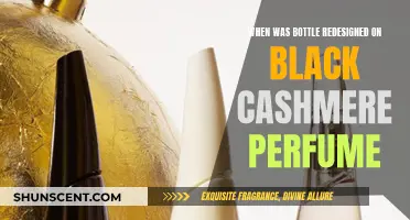 Black Cashmere Perfume: A Redesign Timeline