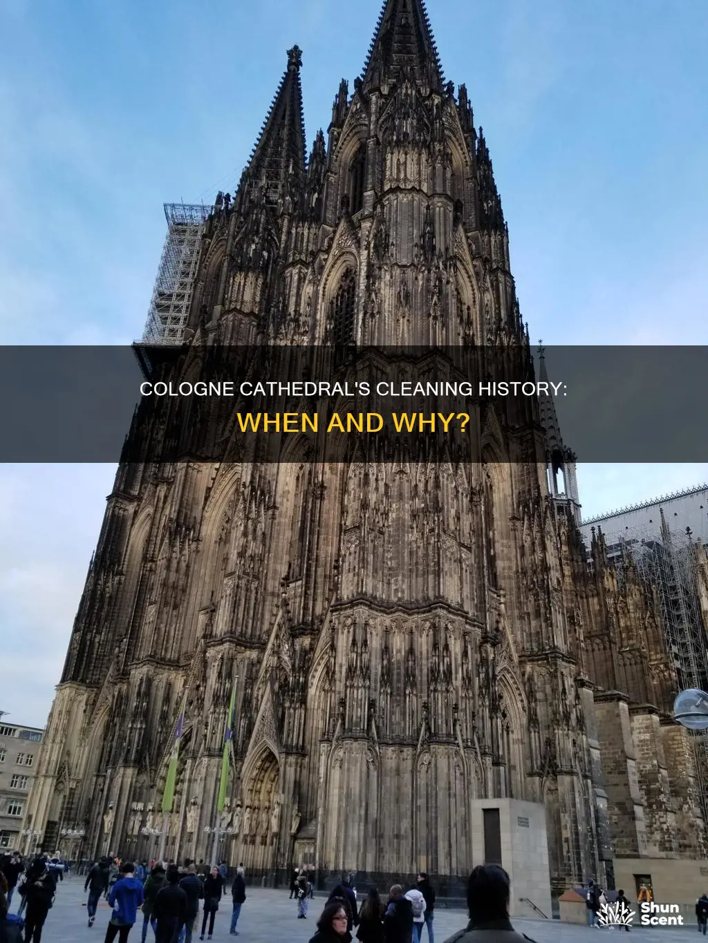 when was cologne cathedral cleaned