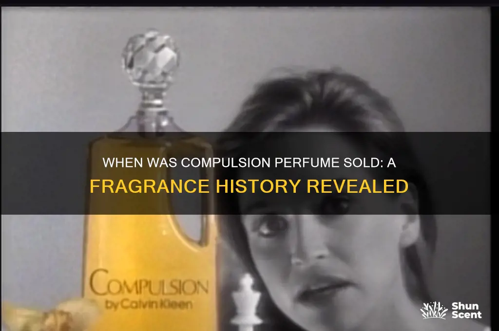 when was compulsion perfume sold