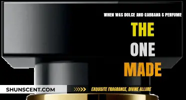 Dolce & Gabbana's The One Perfume: Creation Year Revealed