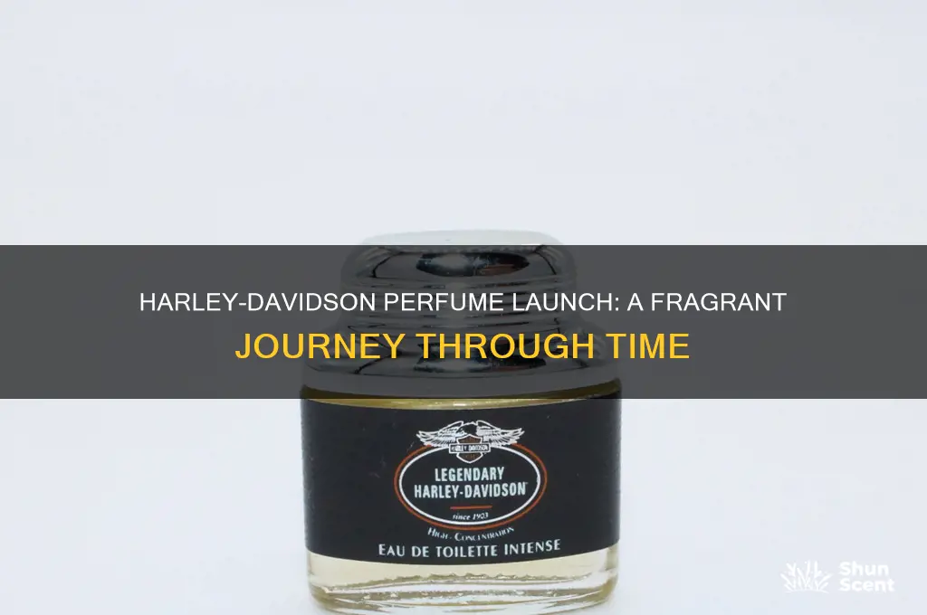 when was harley davidson perfume introduced