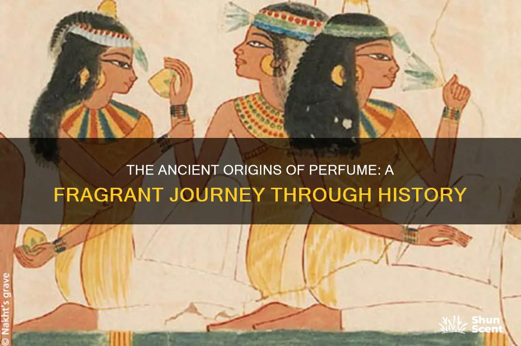 when was perfume first invented