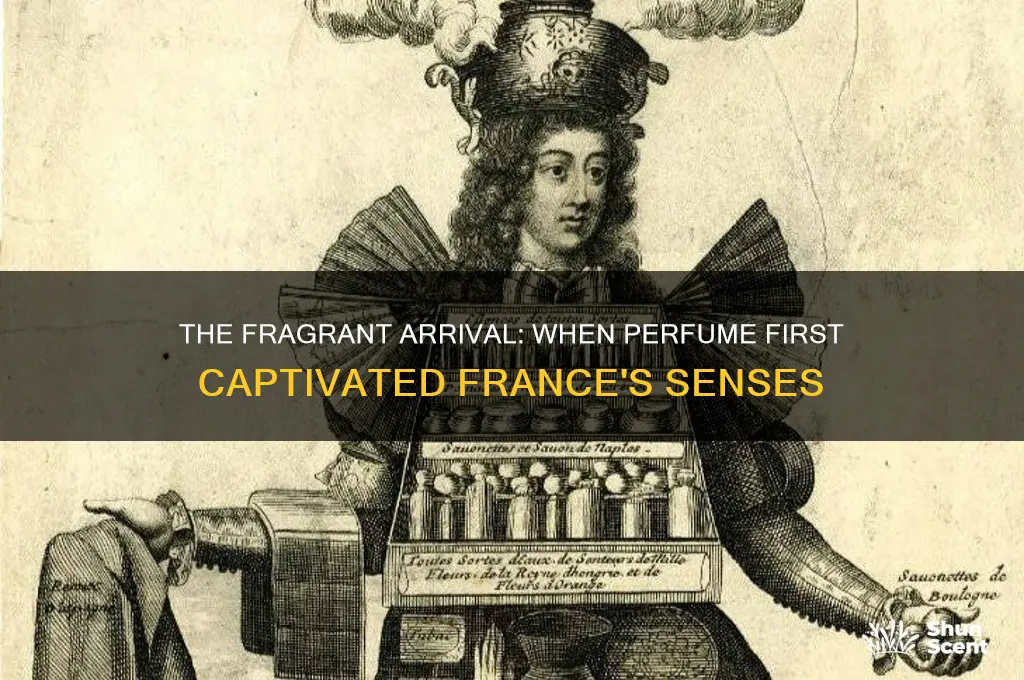 when was perfume introduced to france