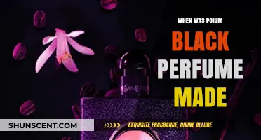 The Origins of Poium Black Perfume: A Historical Overview