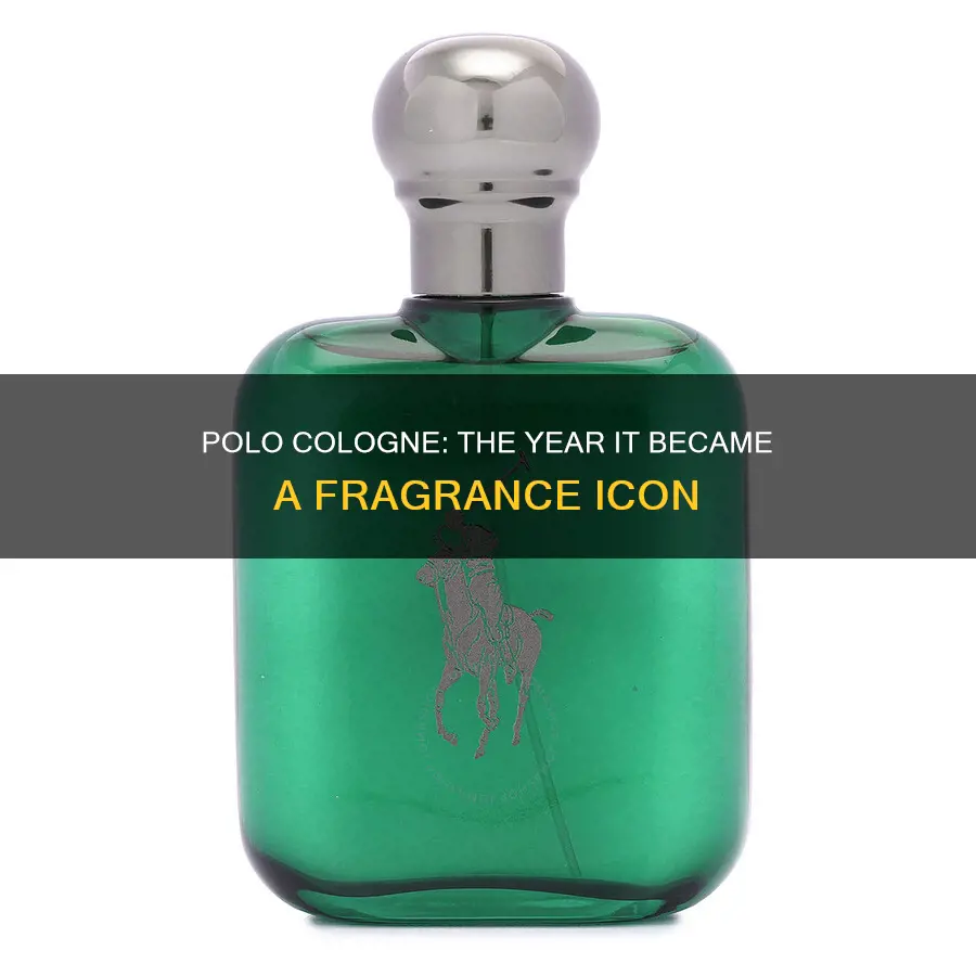 when was polo cologne released