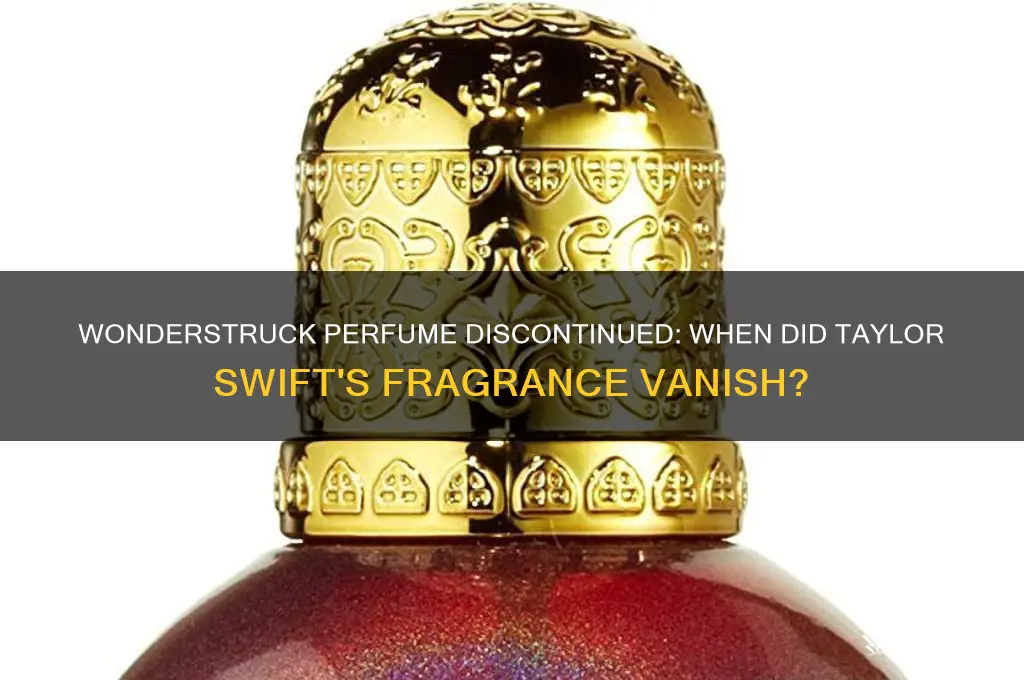 when was wonderstruck perfume discontinued