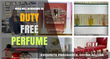When Can You Buy Duty-Free Perfume at Debenhams?