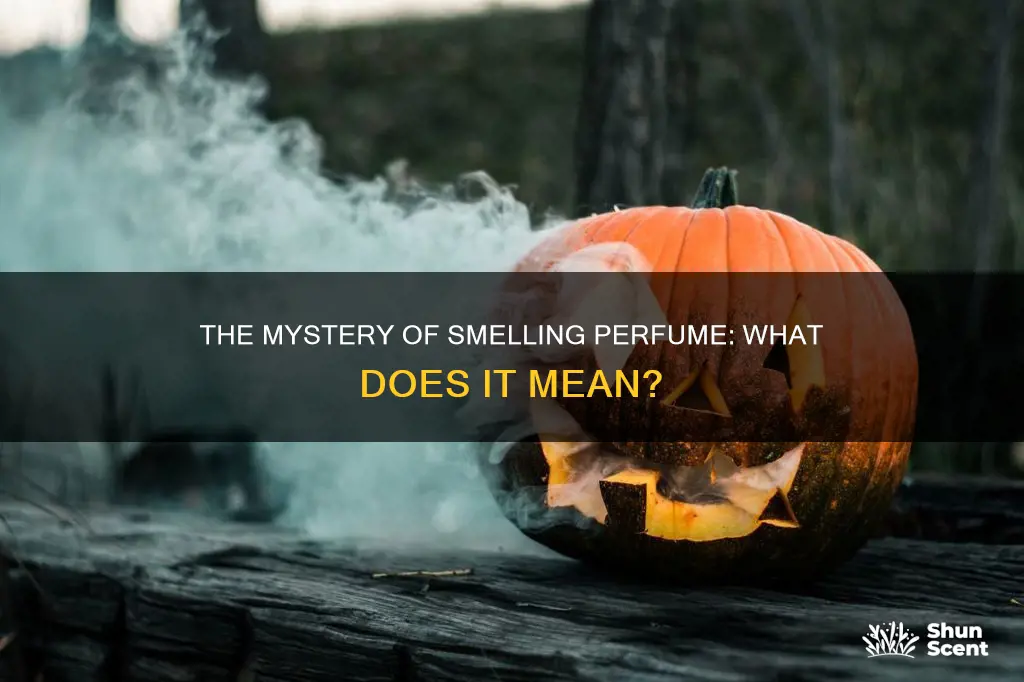 when you smell perfume what does it mean