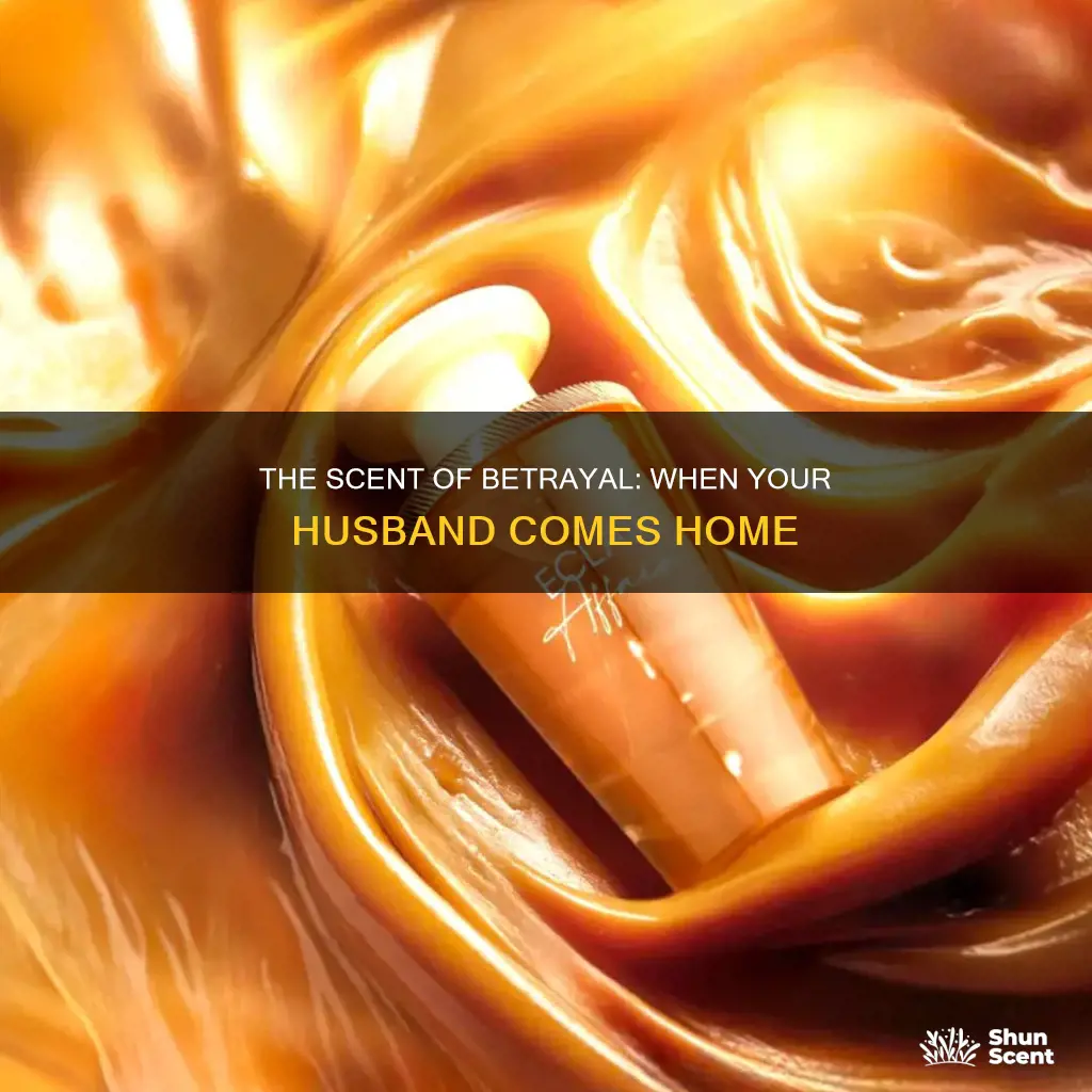 when your husband comes home smelling like perfume