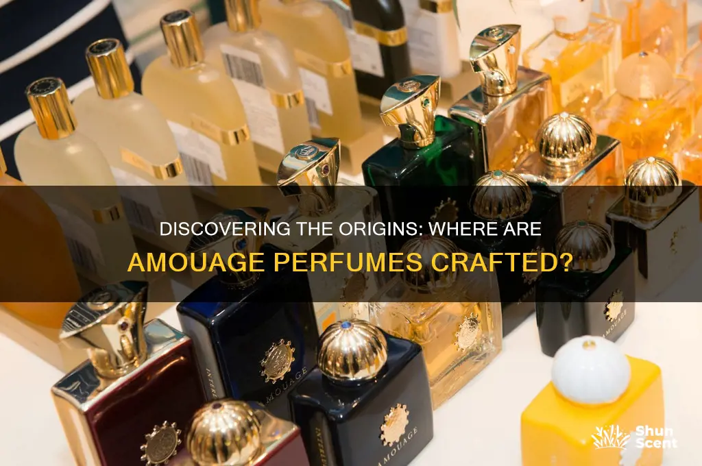 where are amouage perfumes made