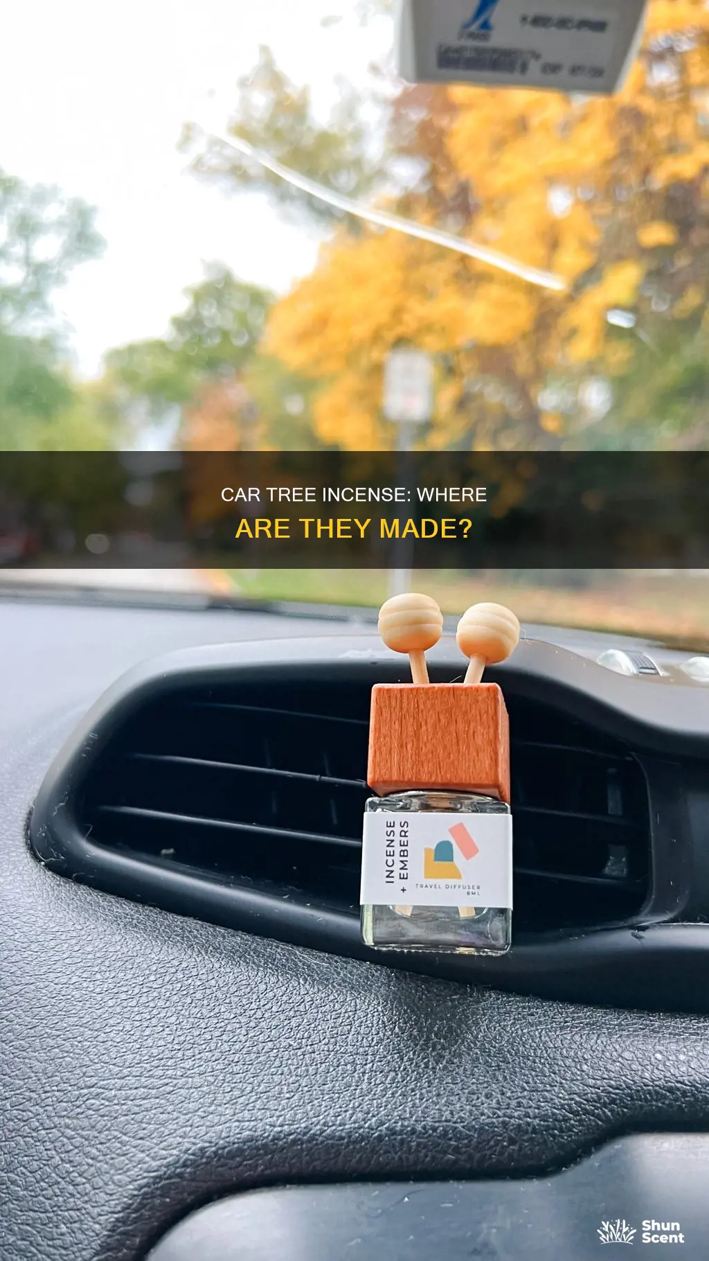 where are car tree incense made