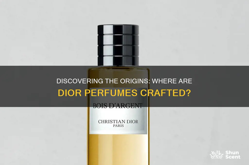 where are dior perfumes made