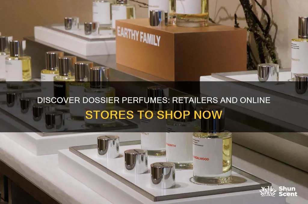 where are dossier perfumes sold