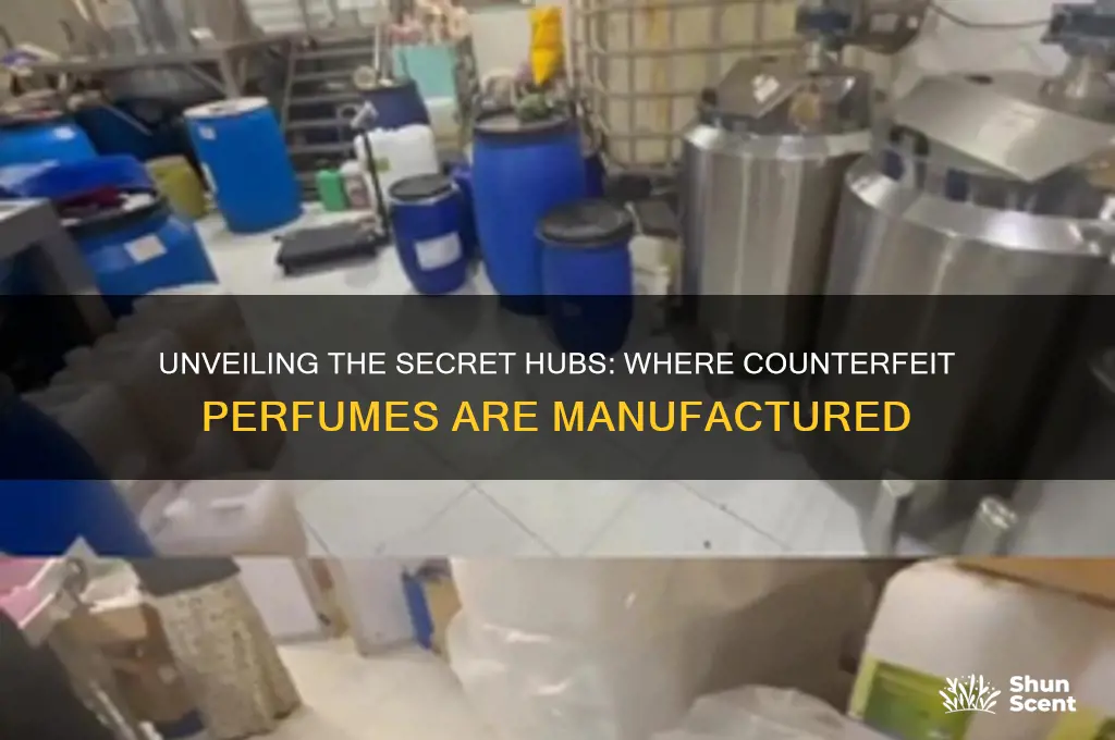 where are fake perfumes made